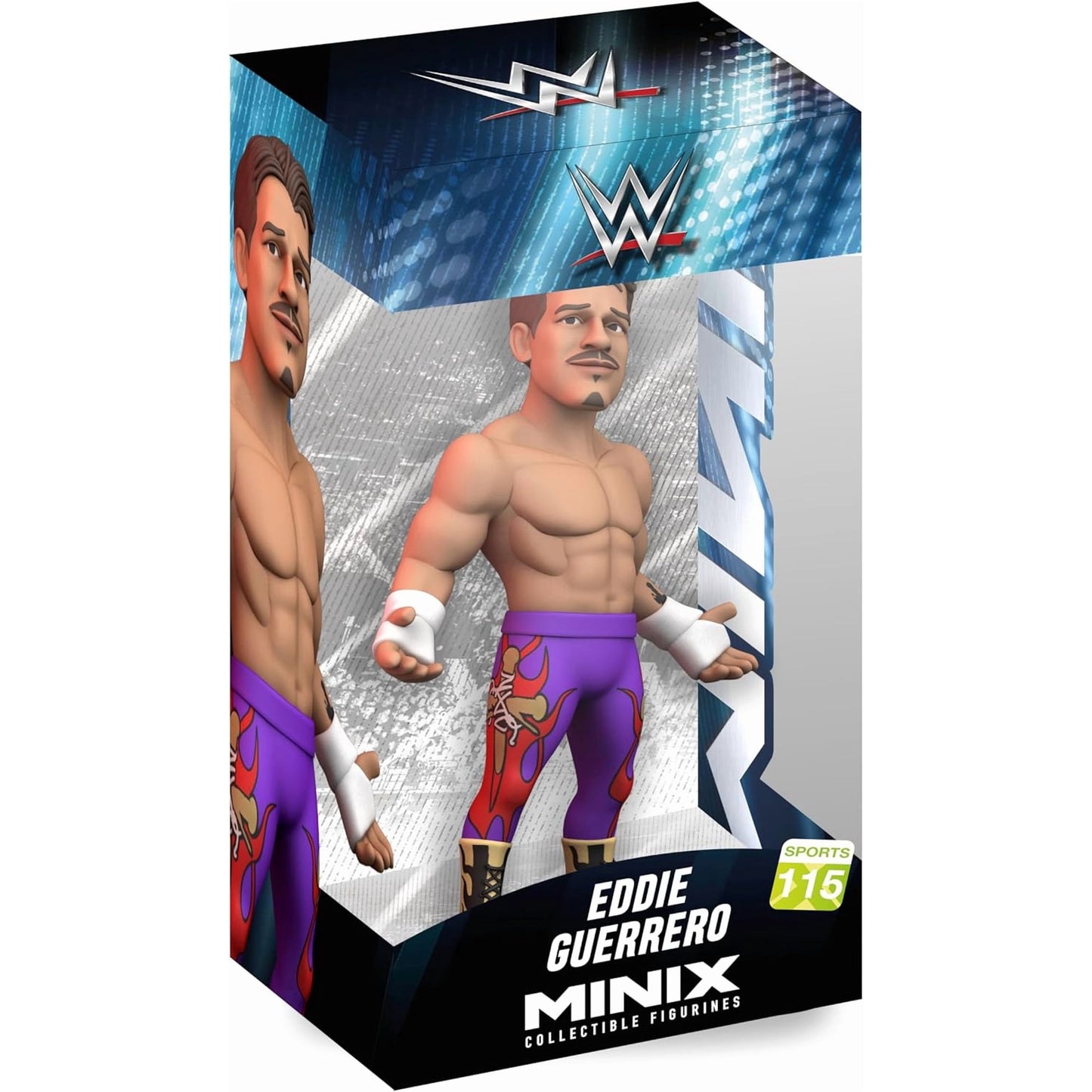 Wwe Wrestling 3.75 Inch Action Figure Minix - Eddie Guerrero