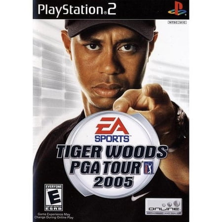 Tiger Woods 2005 Sony Playstation 2 PS2 USED WITH MANUAL