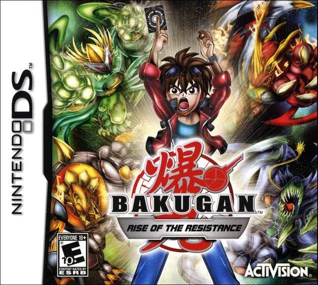 Bakugan Rise Of The Resistance - Nintendo DS CIB Tested