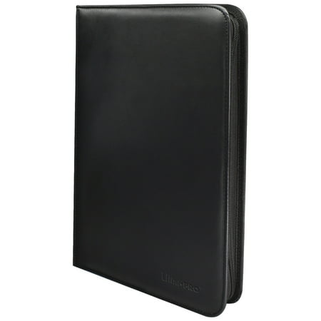 Ultra Pro Vivid 9-Pocket Zippered PRO-Binder - Black New- Senshen Collectibles