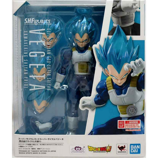 S.H.Figuarts Super Saiyan God Super Saiyan Vegeta - Unwavering Saiyan Pride Figure