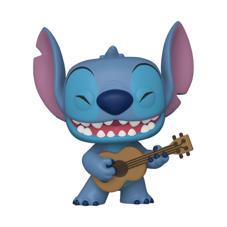Funko Vinyl 3.65 inches Lilo & Stitch - Stitch with Ukelele Collectible
