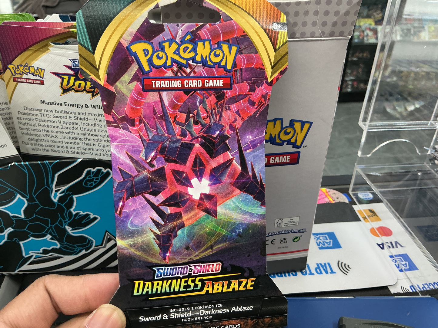 Darkness Ablaze Sleeved Pack