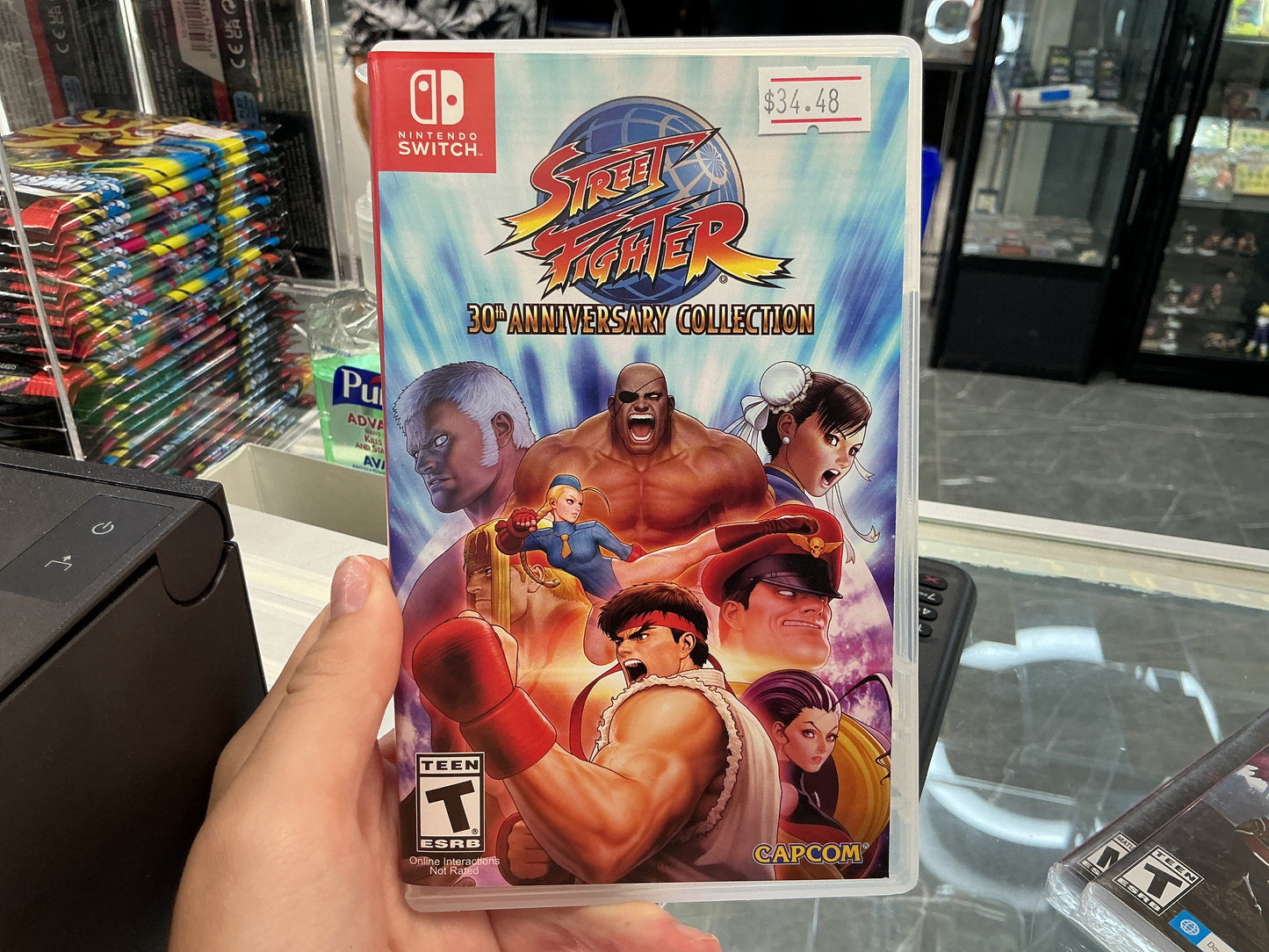 Street Fighter 30th Anniversary Collection (NSW) Switch CIB used