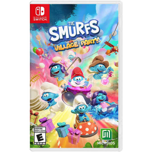 The Smurfs Village Party Nintendo Switch used cib tested