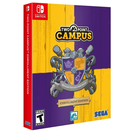 Two Point Campus: Enrollment Edition SEGA Nintendo Switch 010086770254 cib tested
