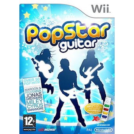 PopStar Guitar LOOSE CIB