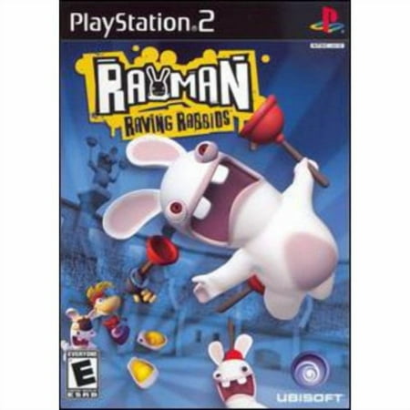 Ubisoft Rayman Raving Rabbits - Playstation 2 Console_Video_Games USED