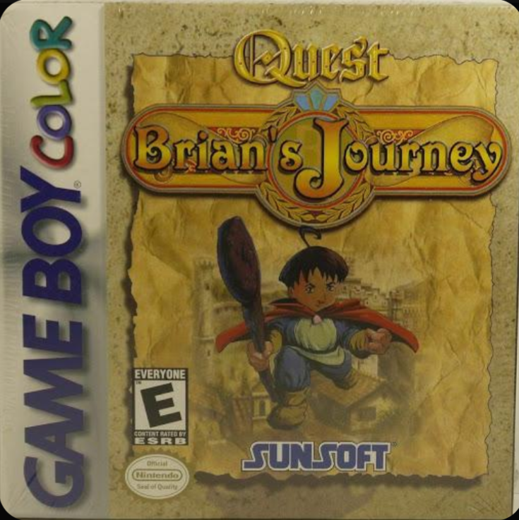 Quest Rpg: Brian's Journey (nintendo Game Boy Color)