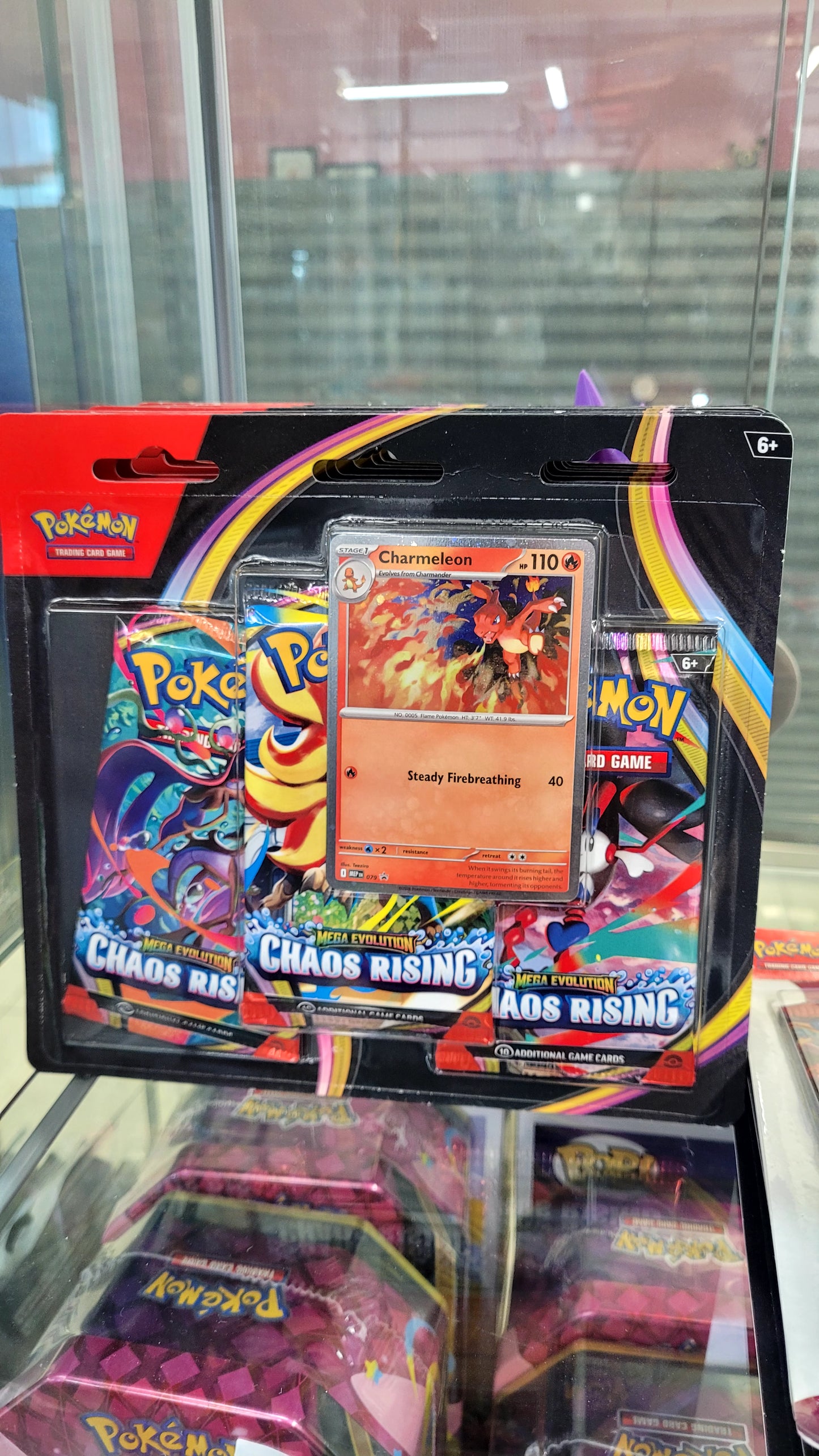 Chaos Rosing 3 packs blister charmeleon promo