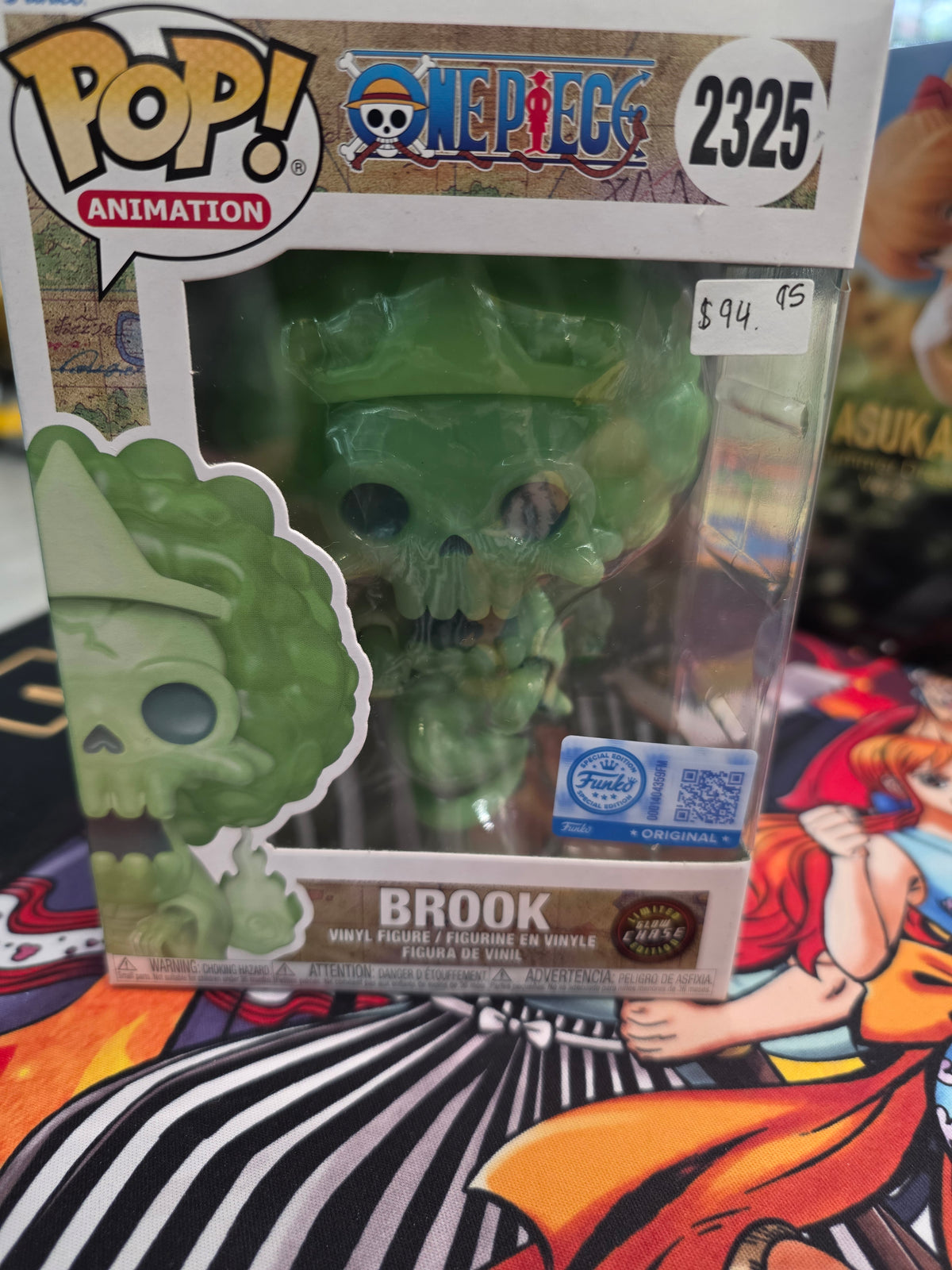 Funko Pop! Animation: One Piece - Brook #2325 Chalice Collectibles Exclusive