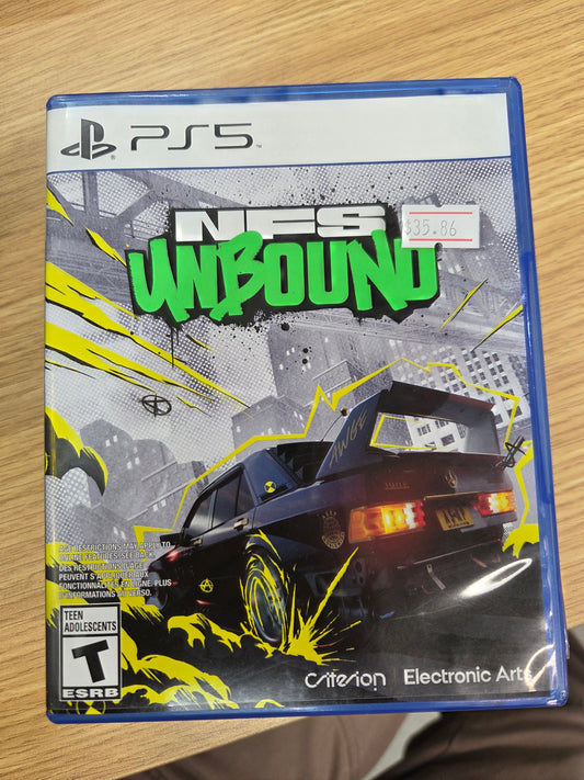 Need For Speed: Unbound Playstation 5 LOOSE CIB