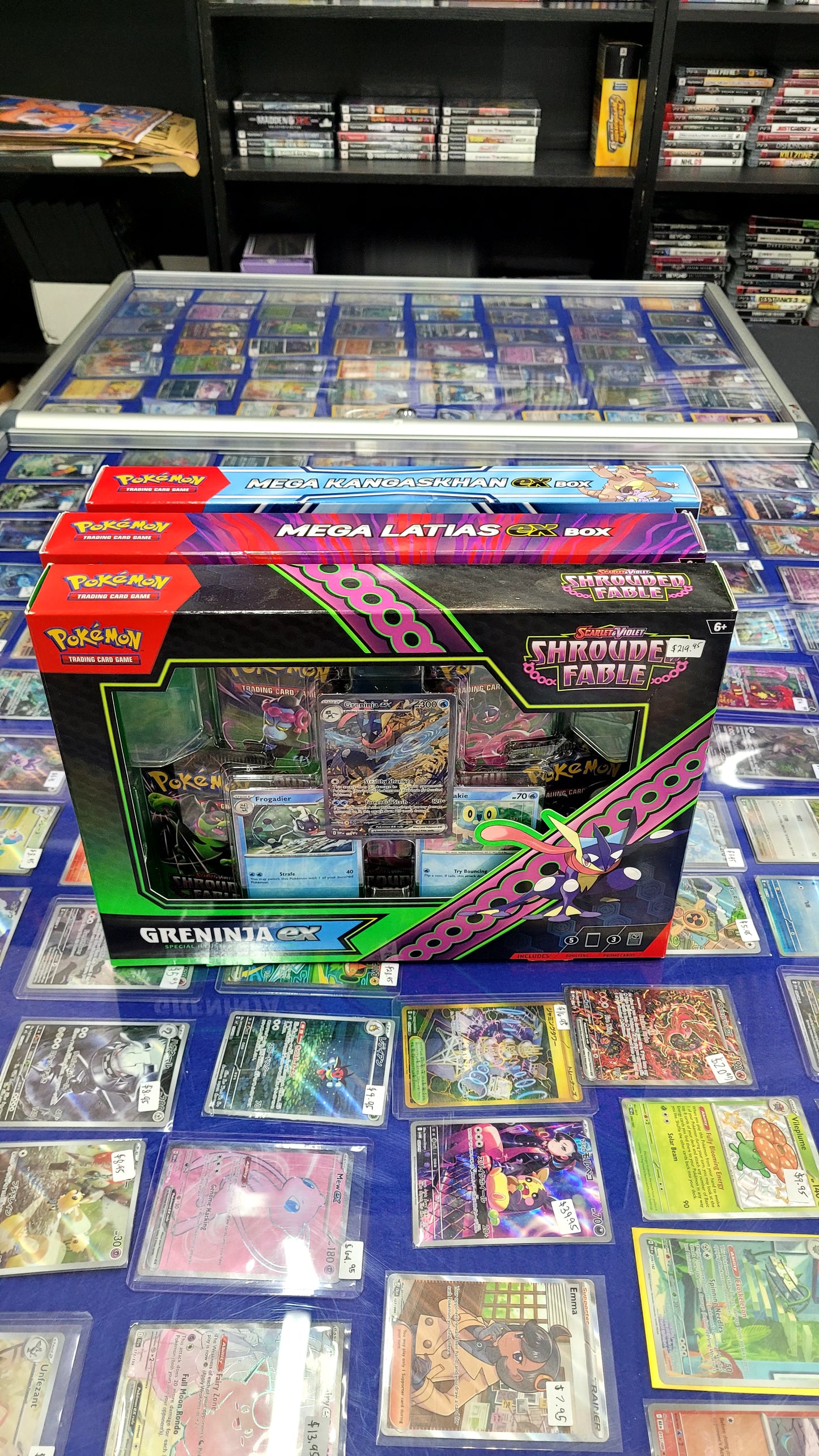 Greninja ex sealed box