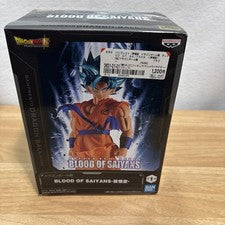 Dragon Ball Super Blue Goku Blood Of The Saiyans Banpresto