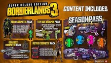 Borderlands 3 *SUPER DELUXE EDITION* (XBOX One) New *LIMITED STEELBOOK*
