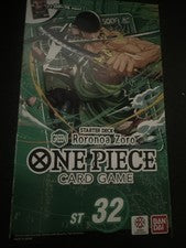 Bandai One Piece Card Game Roronoa Zoro Starter Deck ST-32 + OP-16 Pack