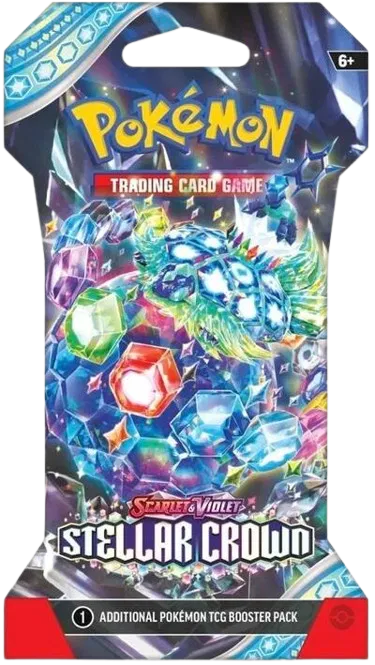 Pokemon Scarlet & Violet: Stellar Crown Sleeved Pack
