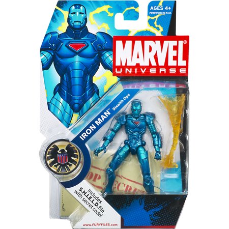 Marvel Universe Series 1 Stealth Ops Iron Man Action Figure