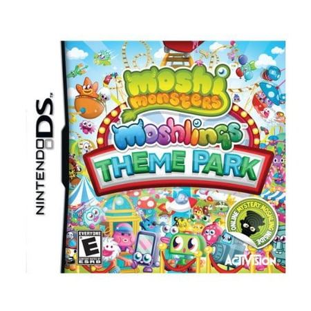 Moshi Monsters Moshlings Theme Park - Nintendo DS USED AND TESTED