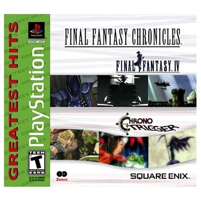 Final Fantasy Chronicles: Chrono Trigger/Final Fantasy IV - PlayStation used tested