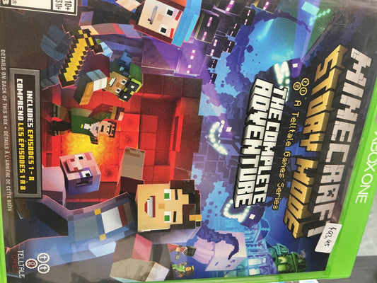 Minecraft Story Mode : The Complete Adventure, Xbox One, Telltale Game Series