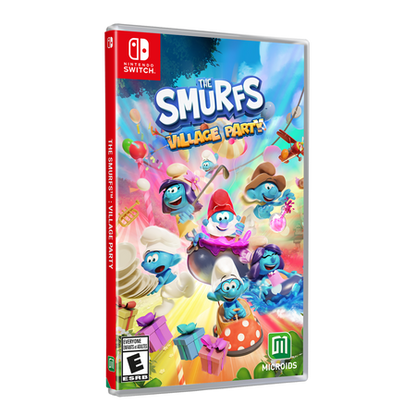 The Smurfs Village Party  Nintendo Switch used cib tested