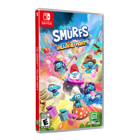 The Smurfs Village Party  Nintendo Switch LOOSE CIB