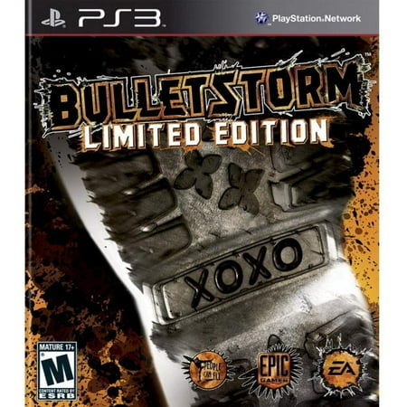 Bulletstorm Limited Edition (PS3 / PlayStation 3) survive  escape the planet and pay back the SOB who sent you there USED AND TESTED