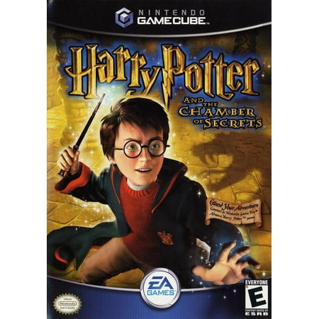 Harry Potter & the Chamber of Secrets - Gamecube Game- Used tested working-CIB