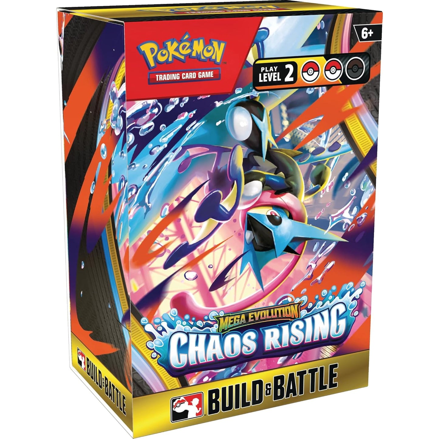 Pokémon Pokemon Tcg: Mega Evolution - Chaos Rising Build & Battle Box