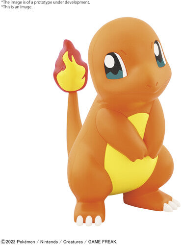 Bandai Pokémon Model Kit Model Kit Charmander Action Figure
