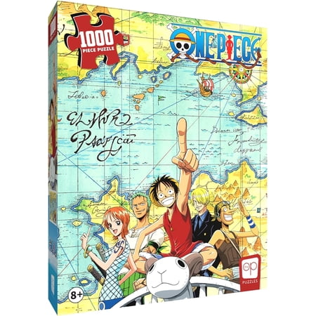 One Piece Sailing the Going Merry 1 000 Piece Jigsaw Puzzle  Featuring Stunning 27  x 19  Artwork from Eiichiro Oda’s Legendary Manga  Based on the Popular Anime TV Series Officially Licensed