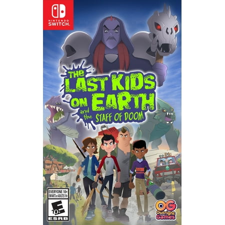 The Last Kids on Earth and the Staff of Doom  Nintendo Switch used CIB