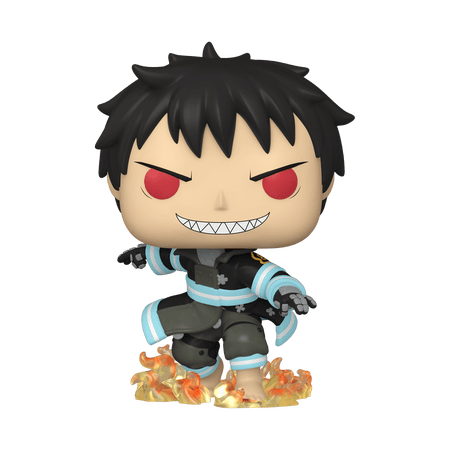 Funko Pop! Animation: Fire Force - Shinra with Fire  Vinyl Figure