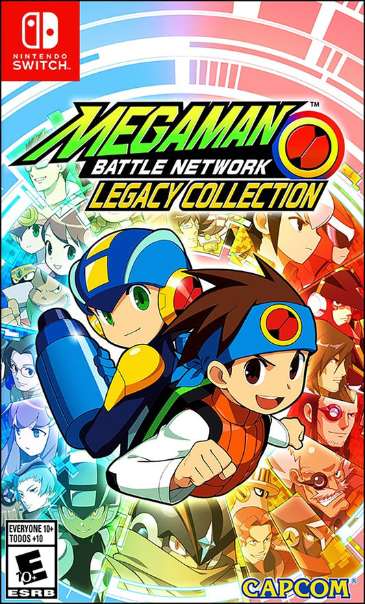 Mega Man Battle Network Legacy Collection - Nintendo Switch LOOSE CIB