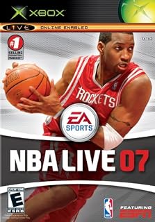 nba live 07 - xbox USED CIB