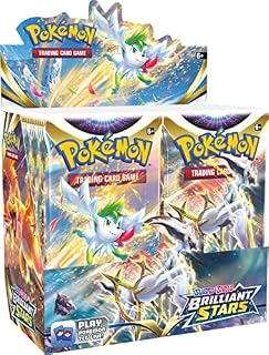 Pokemon Sword And Shield Brilliant Stars Booster Box: 36 packs of 10 cards each
