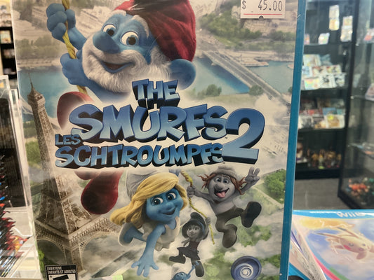 The Smurfs 2 Les Schtroumpfs Special Edition Nintendo Wii U SEALED