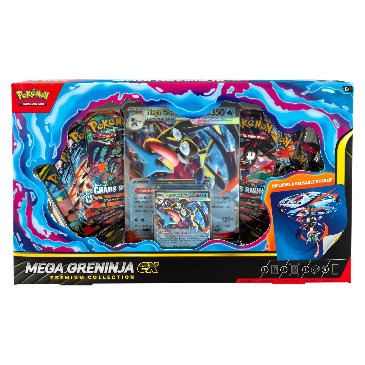 Pokémon Mega Greninja Ex Premium Collection