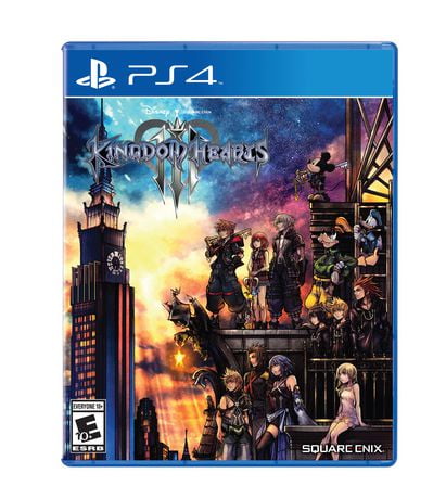 Kingdom Hearts lll 3 (Sony PlayStation 4 PS4, 2019) With Cards - used tested Pre-Owned