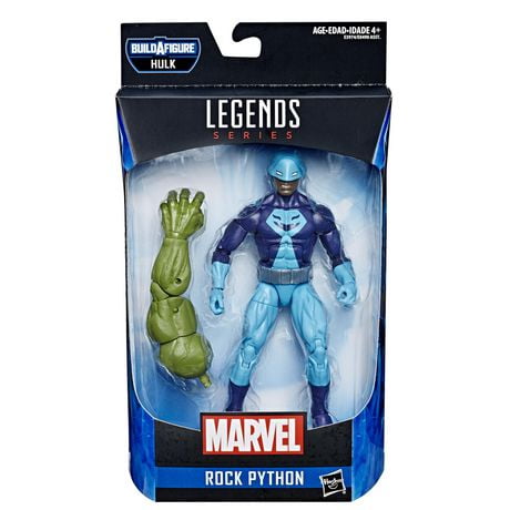 Marvel Legends Series Rock Python 6 Inch Collectible Action Figure Toy
