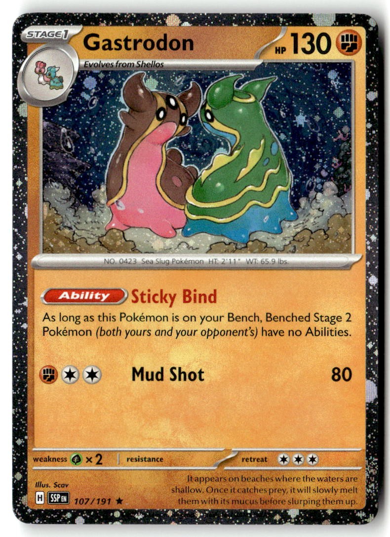Gastrodon - 107/191 (Cosmos Holo)