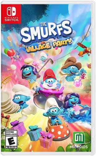 The Smurfs Village Party  Nintendo Switch used cib tested