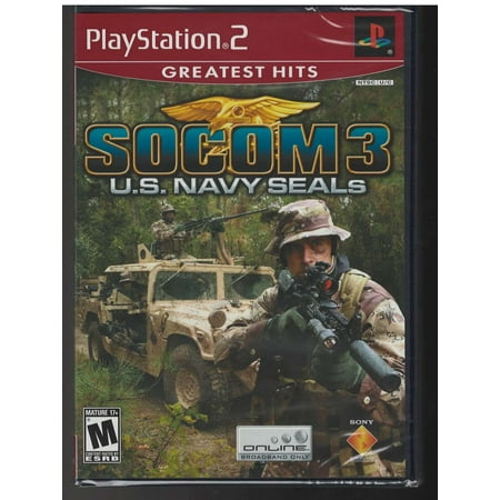 SOCOM US Navy SEALs 3 (Greatest Hits) Not for Resale - PlayStation 2 USED