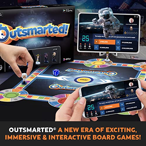 OUTSMARTED! The Live Family Trivia Quiz Show Board Game