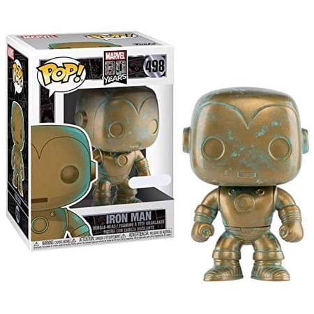 Funko POP! Marvel: Marvel 80th #498 Patina  Iron Man  Bobble - Target Excl.