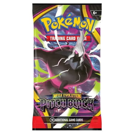 Pokémon Pokemon Trading Card Games Mega Evolution 5 Pitch Black Booster Pack