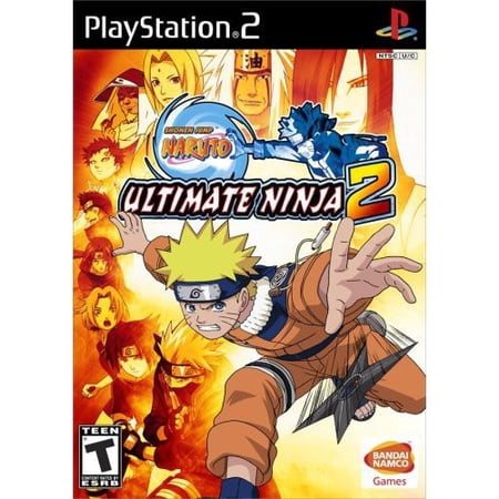 Shonun Jump Naruto: Ultimate Ninja 2 - Sony PlayStation 2 PS2 (CIB) Pre-Owned Tested & Working Great Shape! (USED)