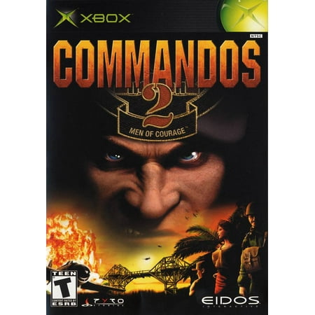 Commandos 2 Men of Courage Xbox CIB
