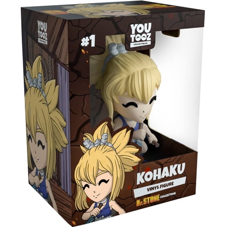 Kohaku 4.1  Inch Vinyl Figure from Dr.Stone Anime  High Detailed Collectible Figure by Youtooz